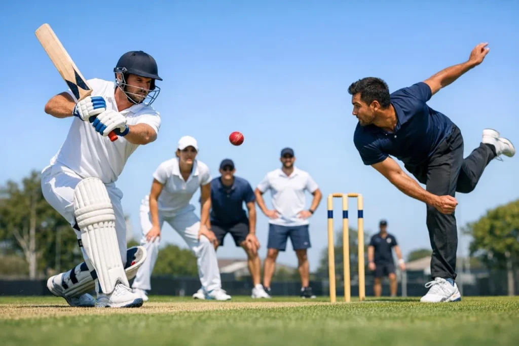 Cricket session betting on powerplay and middle overs